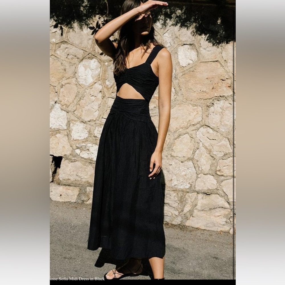 Posse black cut out dress! XS
